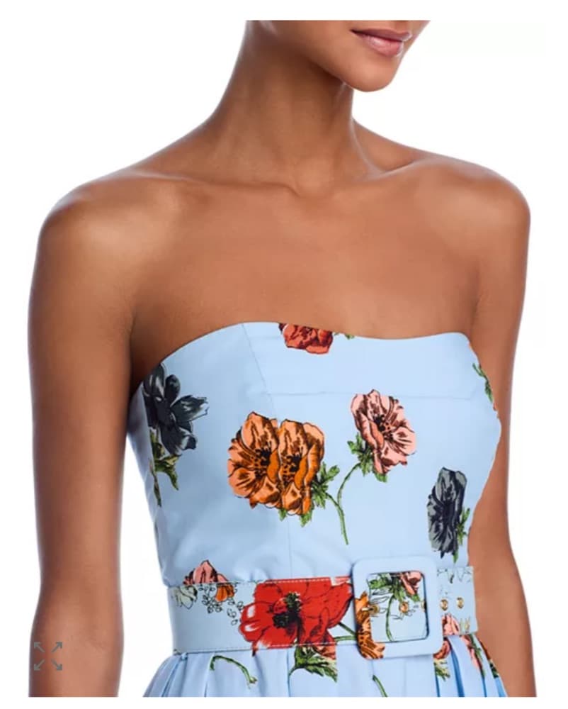 Cara Cara Greenfield Strapless Gown - Image 5