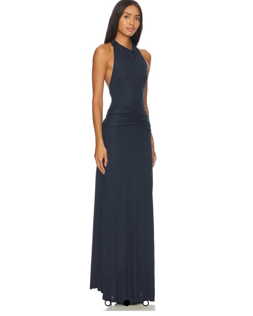 Solid & Striped Halter Neck Maxi Dress - Image 2