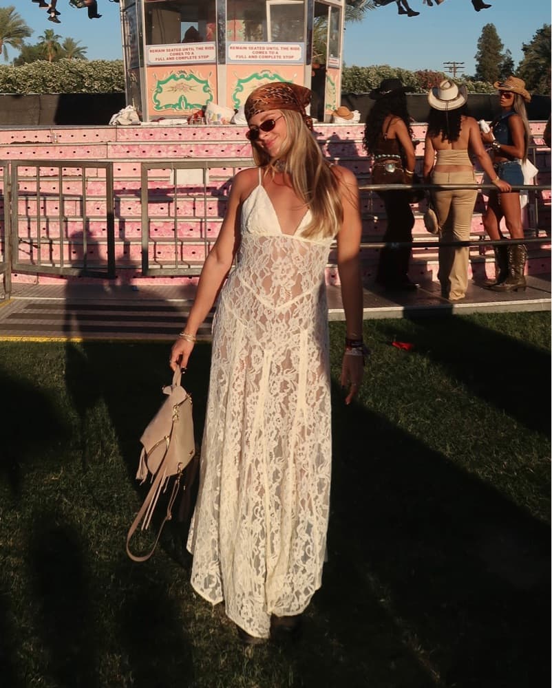 Lovers + Friends Skye Lace Dress - Image 1