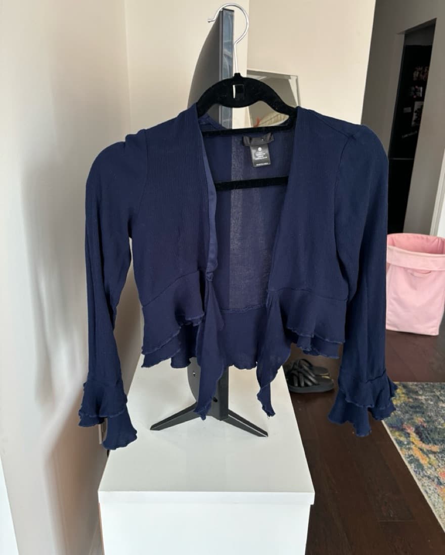 Blue Party Top AQUA - Image 1