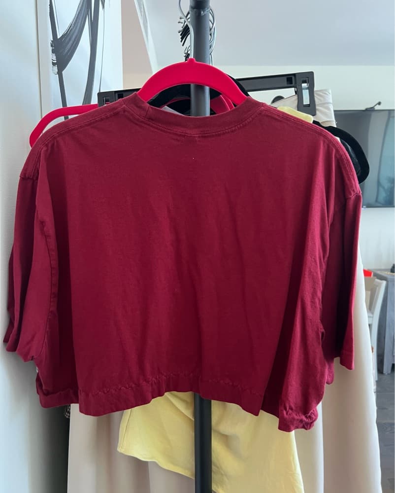 USC Trojans Hoop LA Cropped T Shirt - Image 4