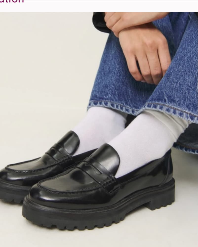 Reformation black Loafers - Image 5