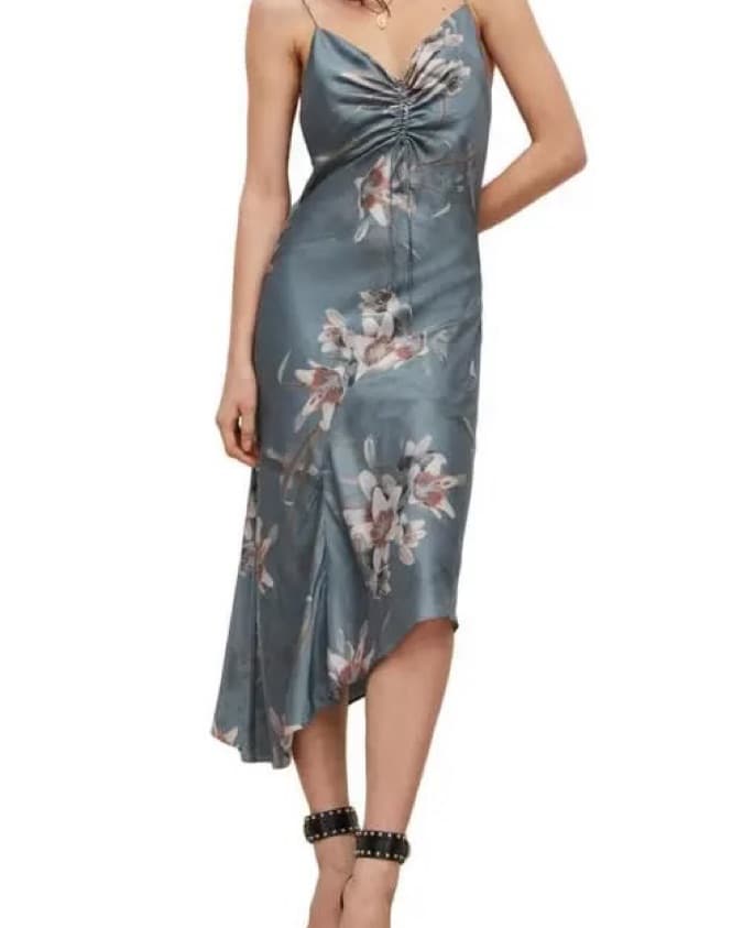 Allsaints Alexia Kuroyuri Cinched Dress - Image 1