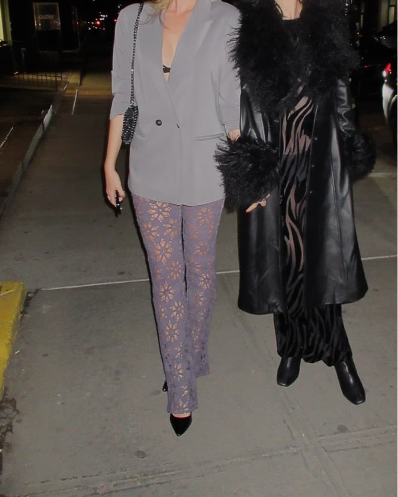Mango Lace Flare Pants  - Image 1