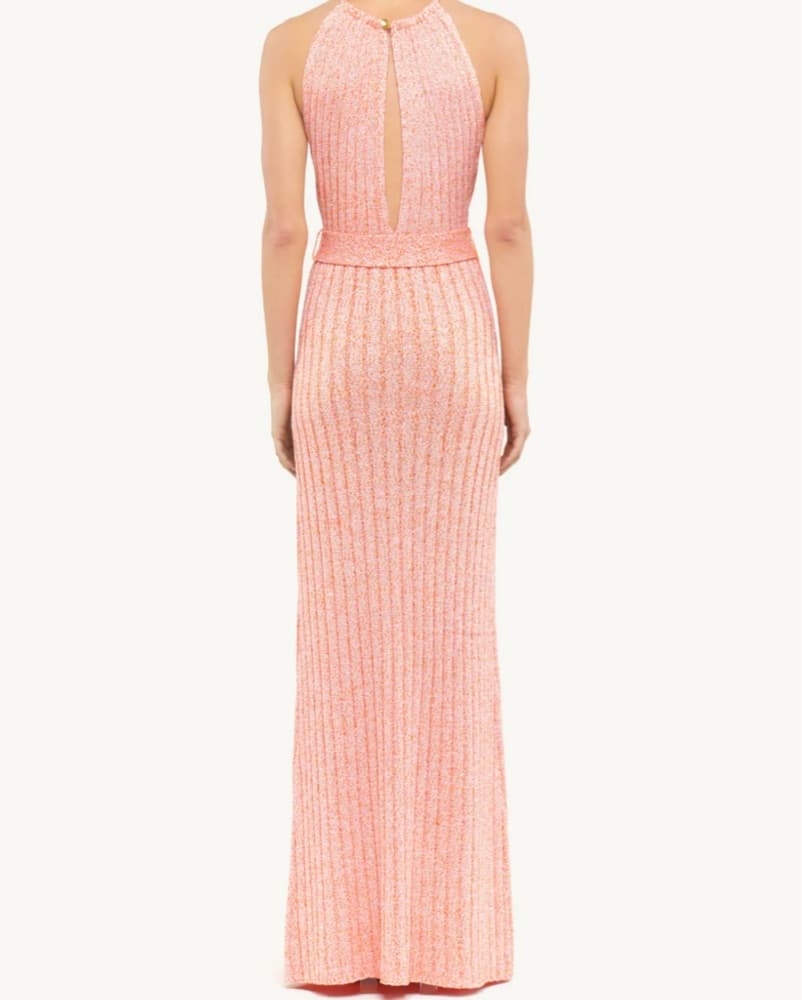 Peach sparkly Dress - Image 2