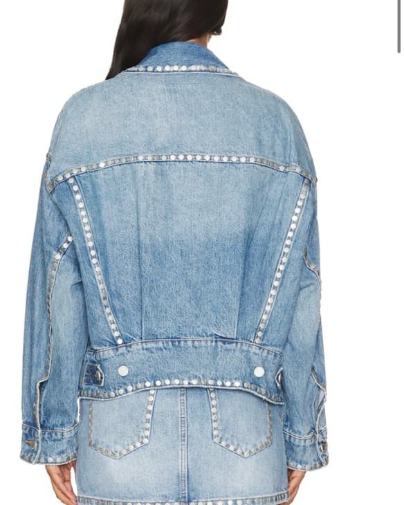 Blank nyc denim jacket And Skirt Set - Image 2
