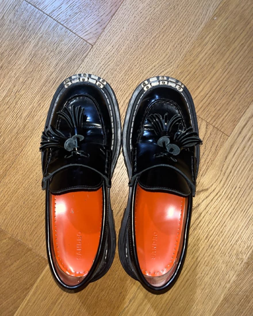 Chunky Leather Loafers - Image 1
