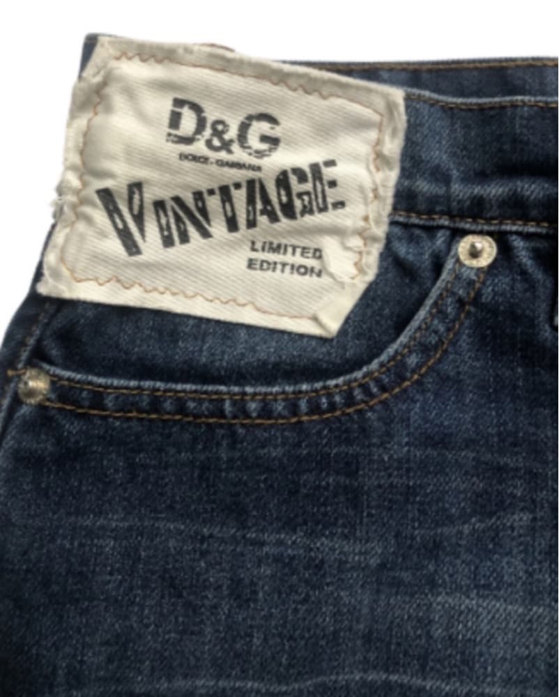 D&G Silver Sequin Logo Skirt - Image 3
