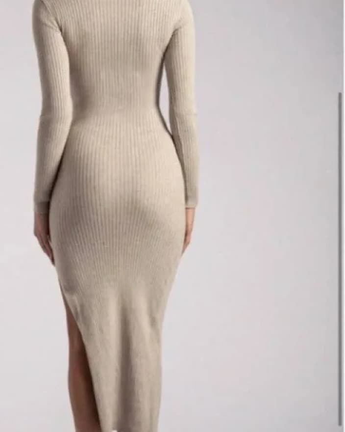 Meshki Cali Long Sleeve Midi Dress - Image 3
