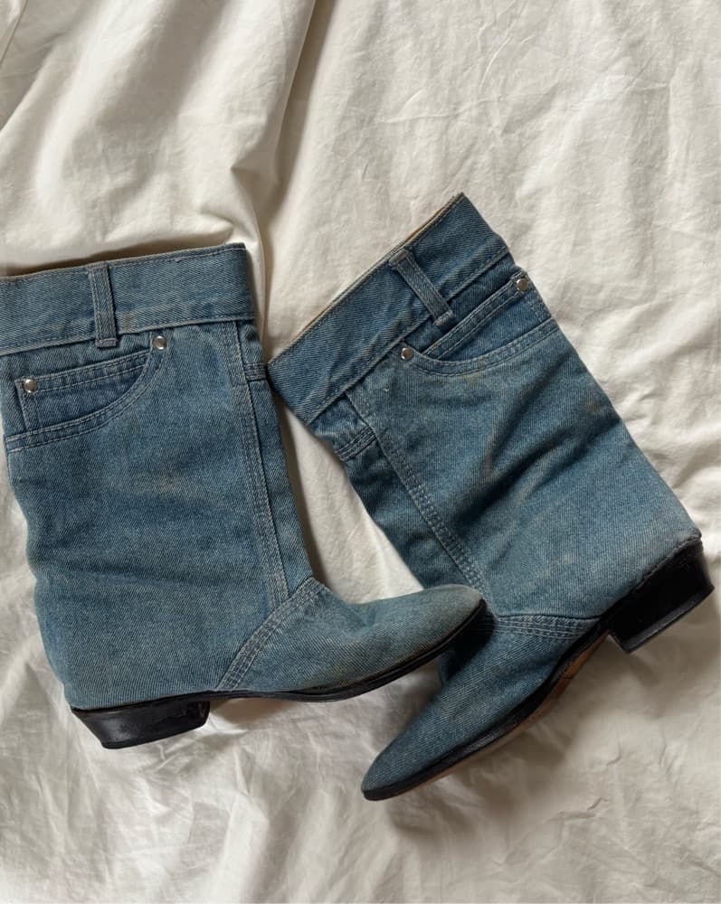Jorts Or Jean Shoes / Boots - Image 2
