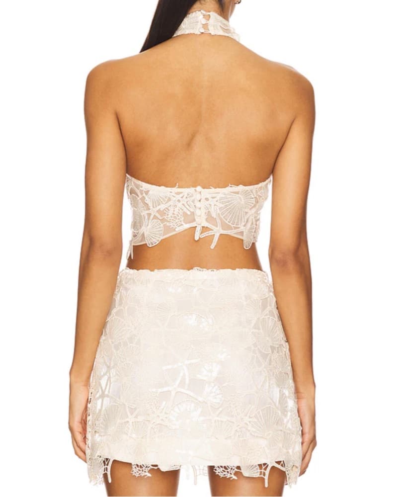 Retrofete Louelle Sequin Top Tayla Skirt - Image 4