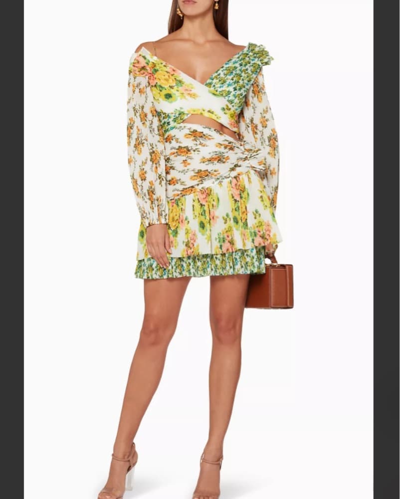 Zimmerman Golden Surfer Dress  - Image 5