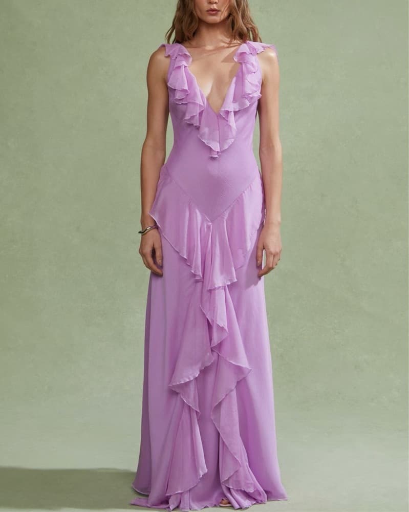 Amur Estelle Dress - Ruffled - Image 1