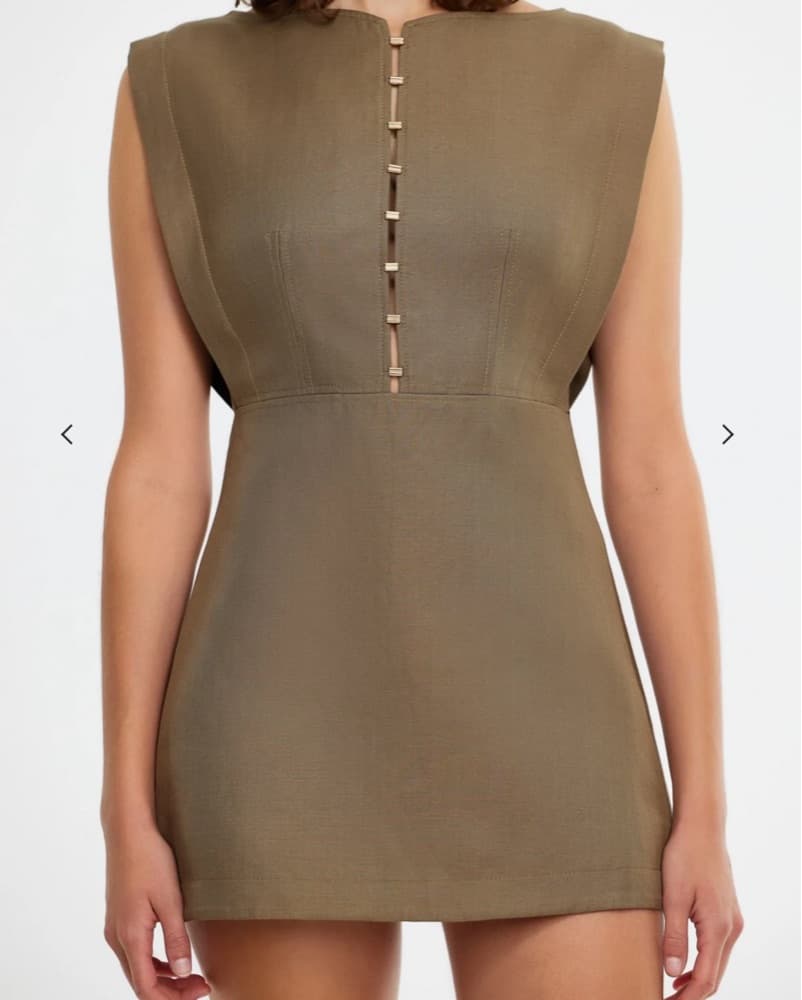 Acler Grindale Mini Dress - Image 4
