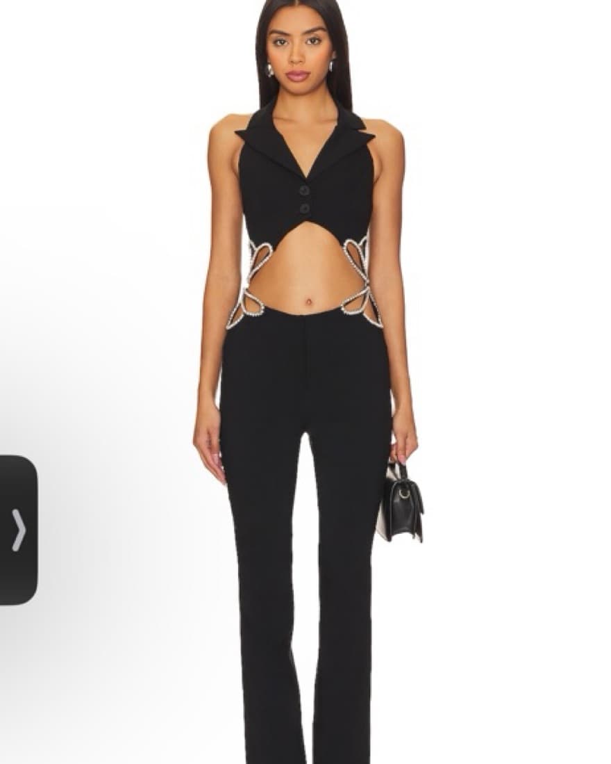 NBD Revolve Black Jumpsuit - Image 1