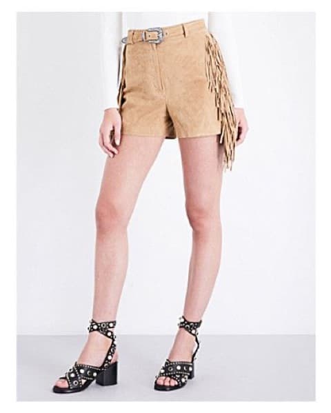 Maje izmir Fringe Shorts - Image 1
