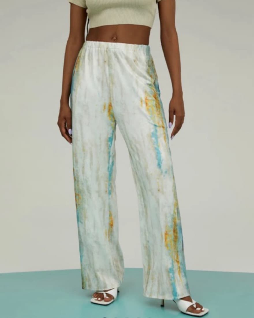 Wearable Art Flowy Pants - Image 4