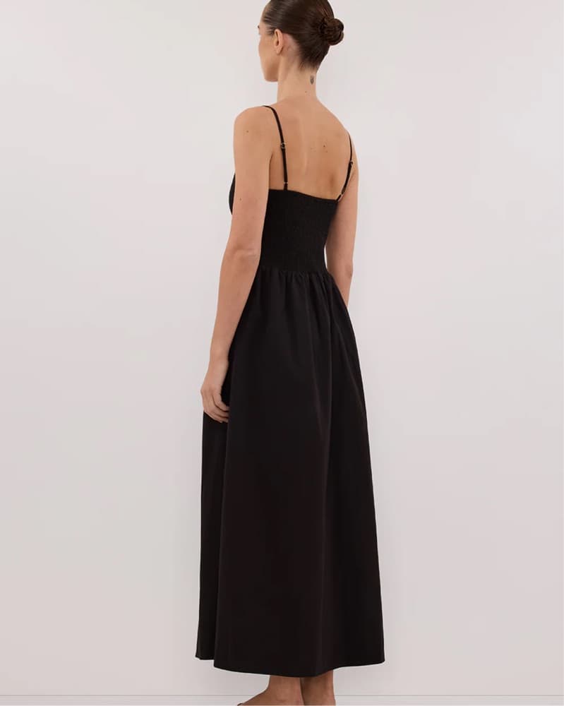 Diish Black Midi Dress - Image 3