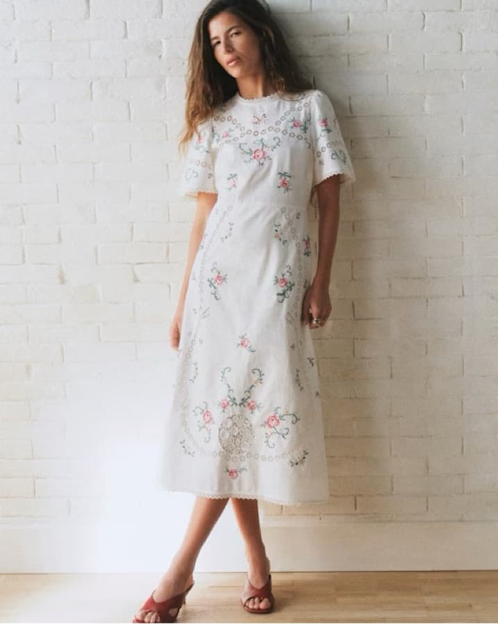 Sézane X Sea NY Olivia Dress - Image 5