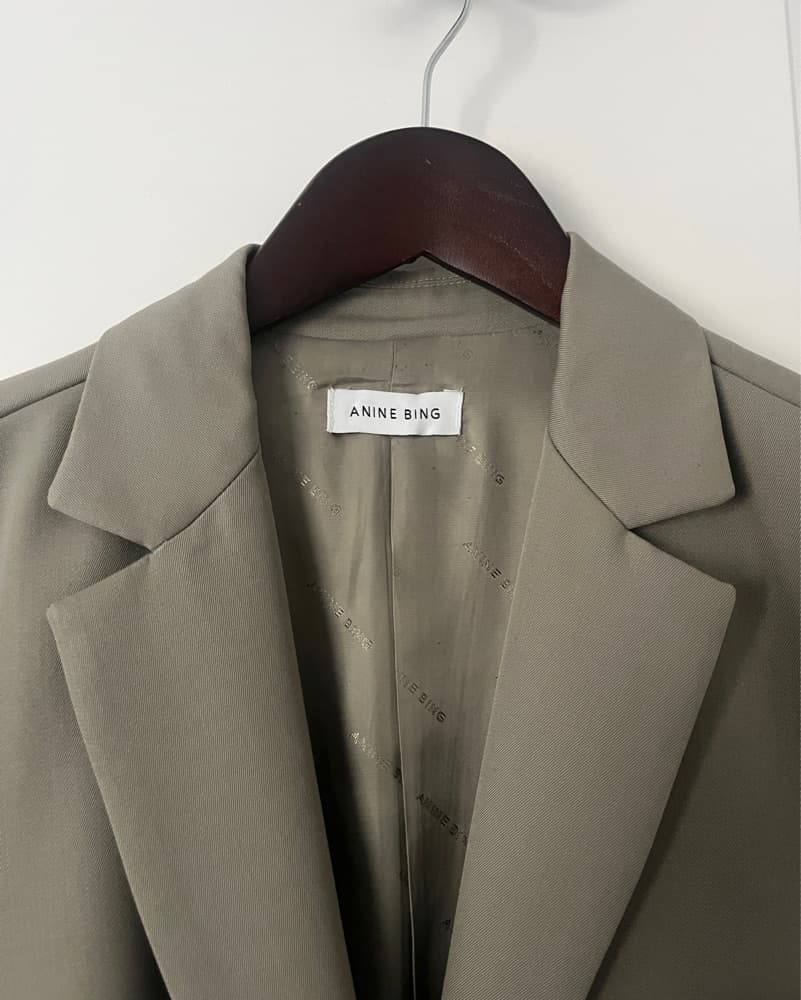 Anine Bing Oversized Quinn Blazer - Image 4
