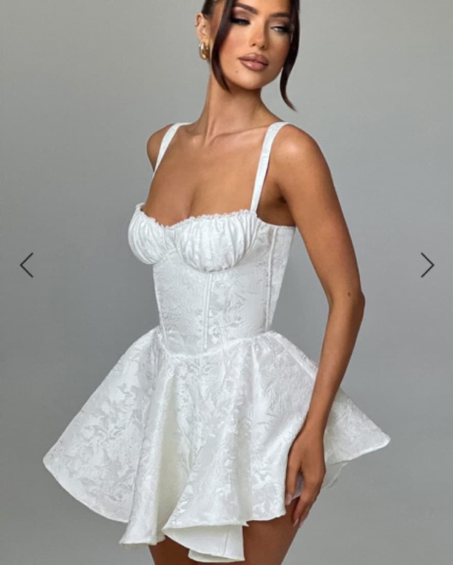 EMELIE PLAYSUIT - IVORY - Image 2