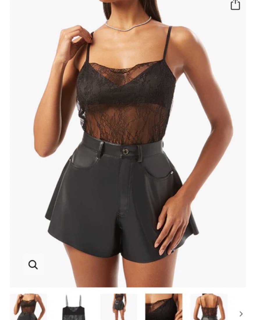 Weworewhat Lace Cami  - Image 2