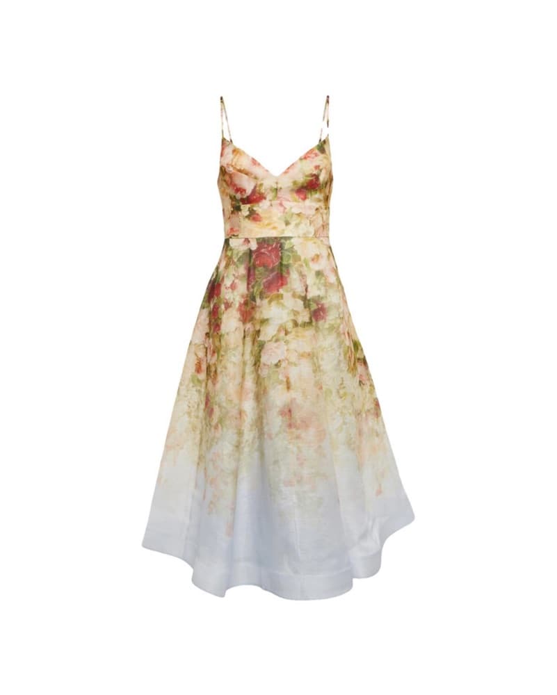 Zimmerman Romantic Floral Midi Dress - Image 4