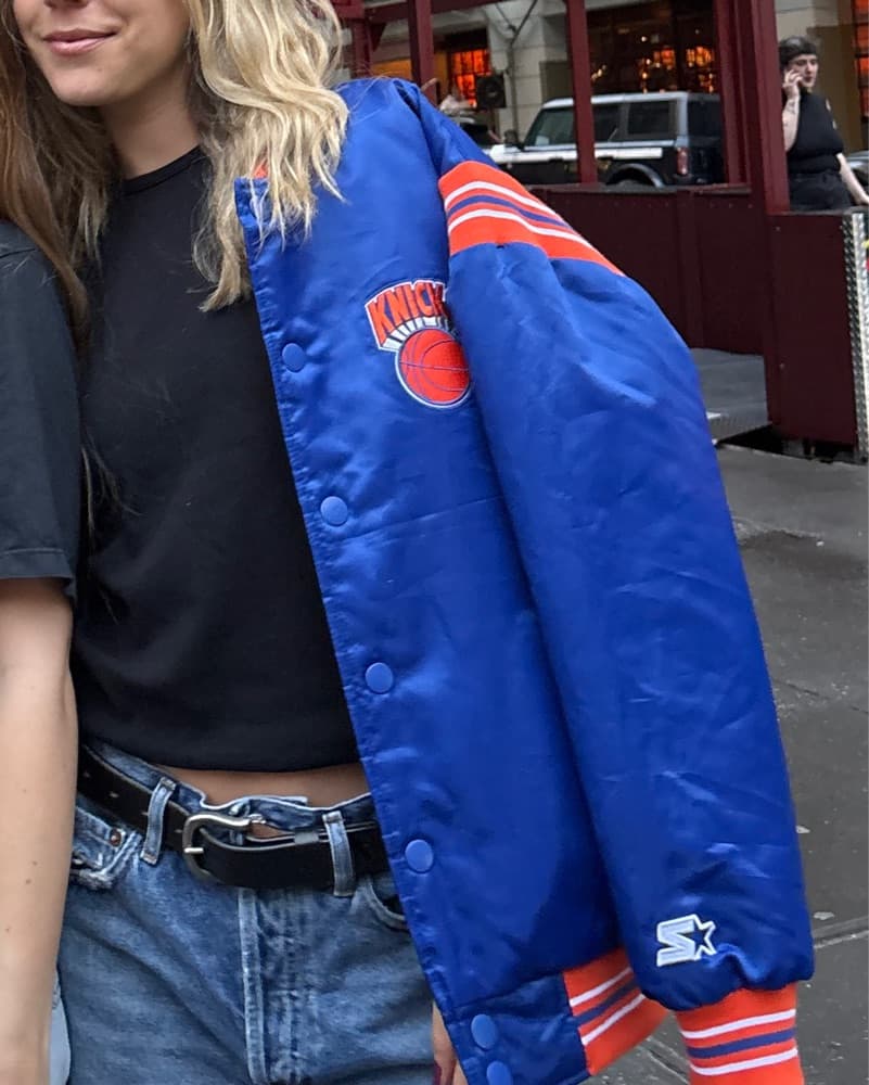 Knicks Bomber Jacket - Image 2