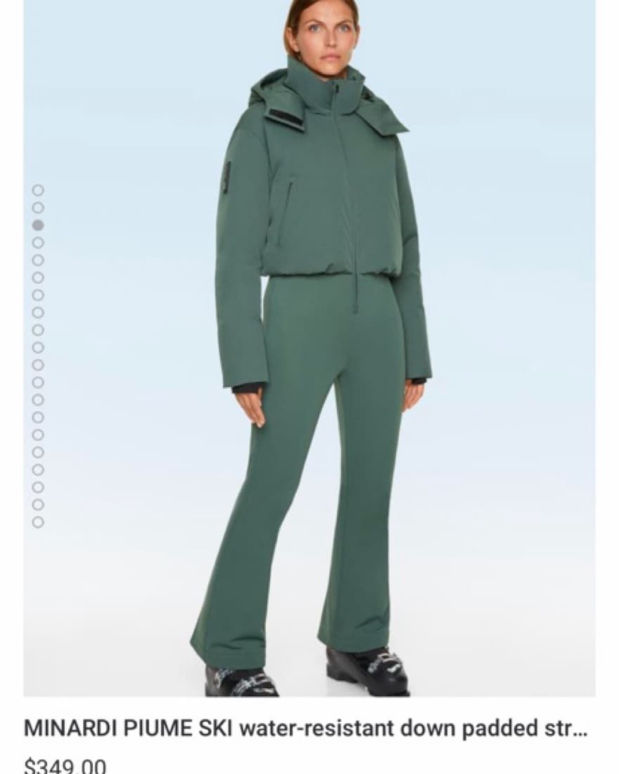 Minardi Piumeskie Water-Resistant Down Padded Snow Suit - Image 1