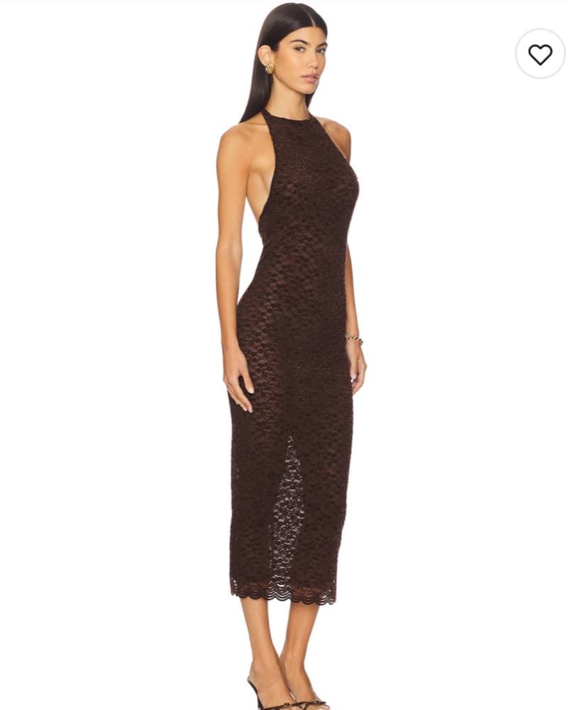 Lioness Midi Lace Dress - Image 2