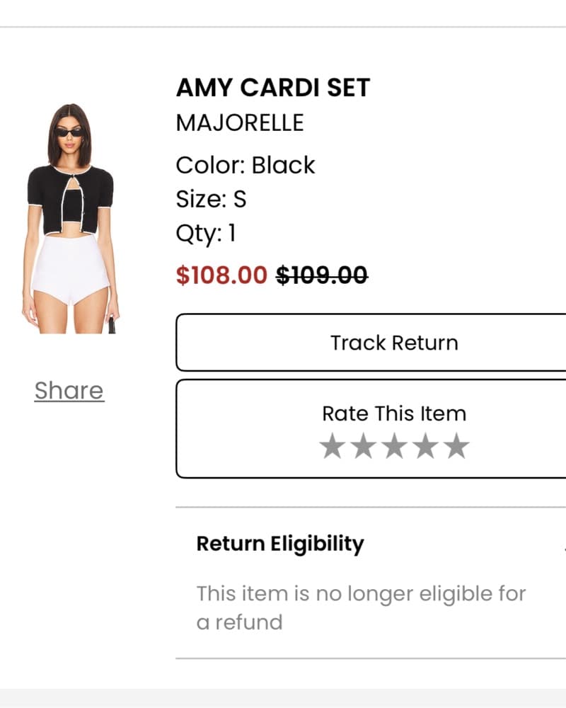 Chic and Versatile Black Cardi Set - Image 2