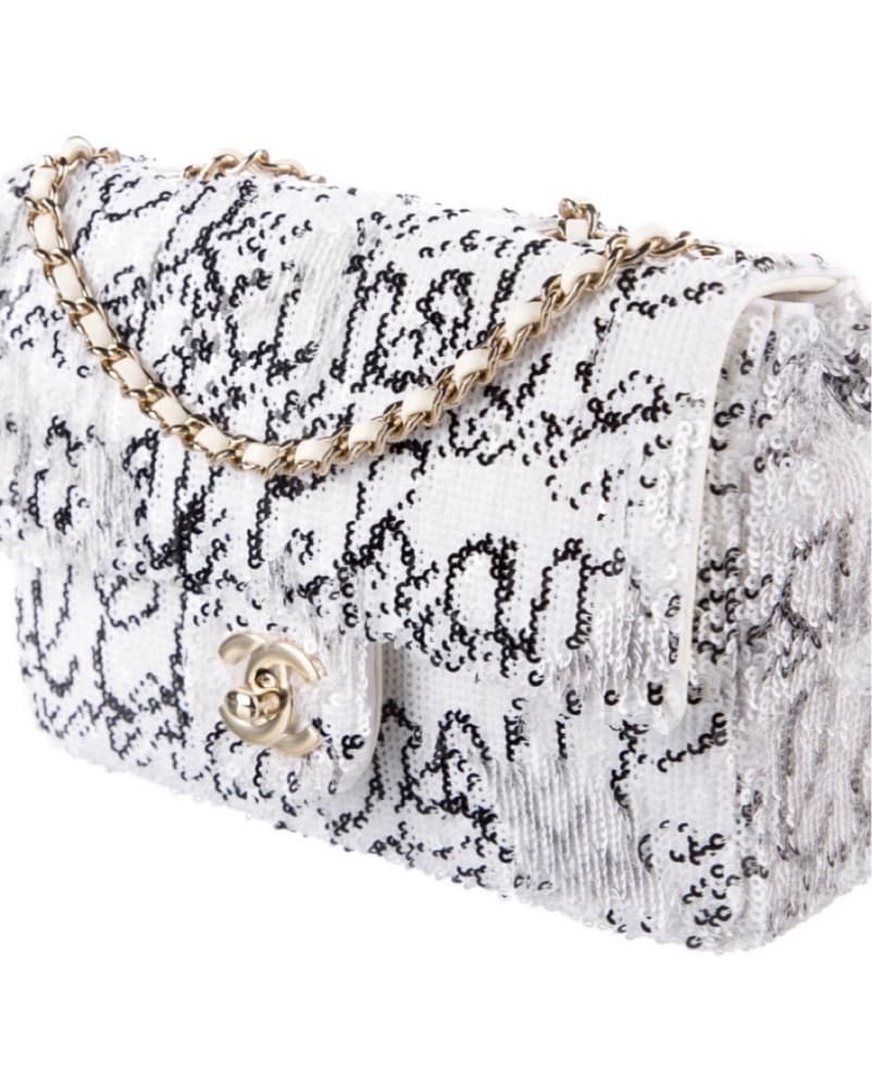 Chanel Sequin Flap Bag - Image 2