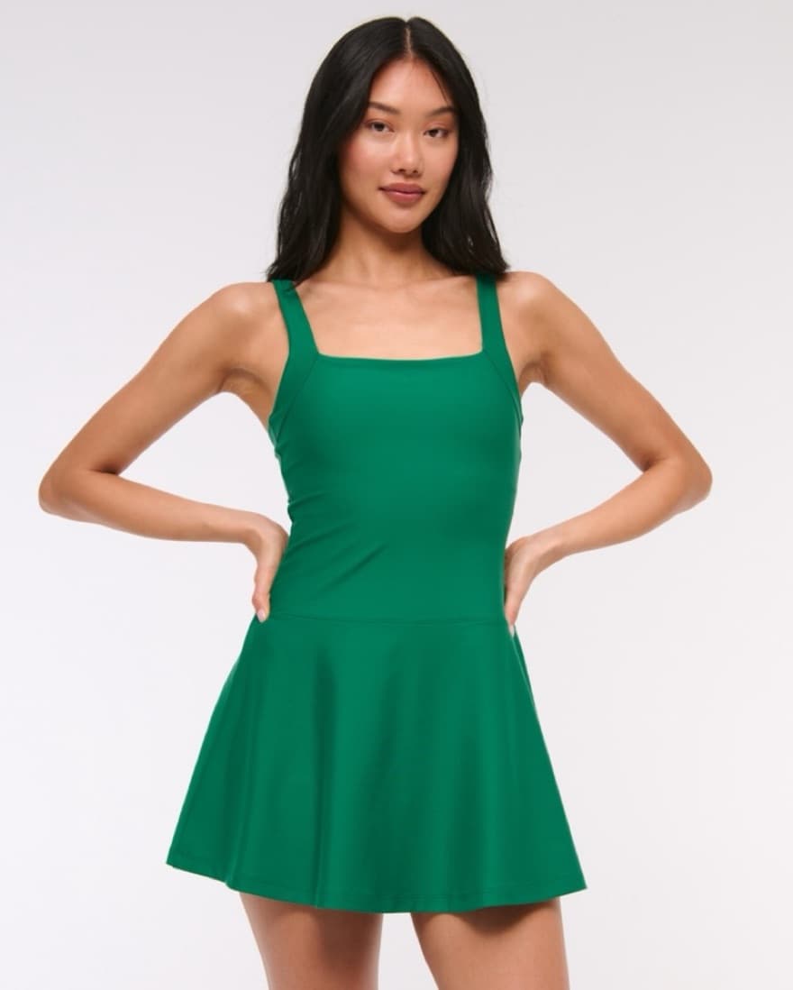 YPB sculptLUX Squareneck Tennis Dress - Image 1