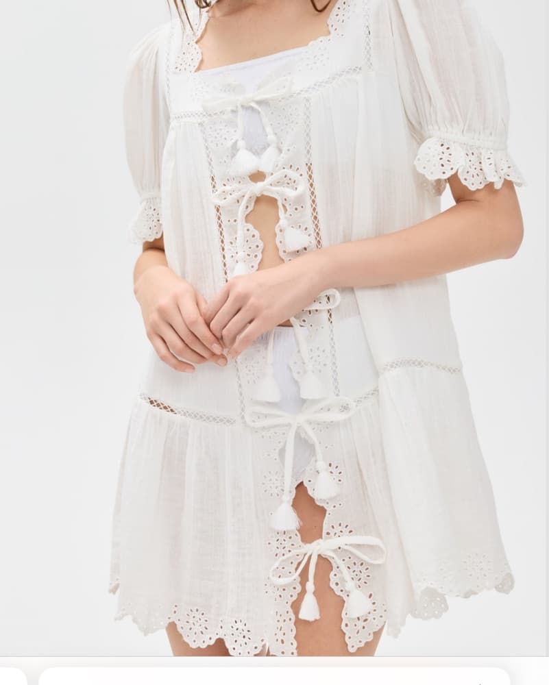 Sea Mae Short Sleeve Cover Up - Image 2