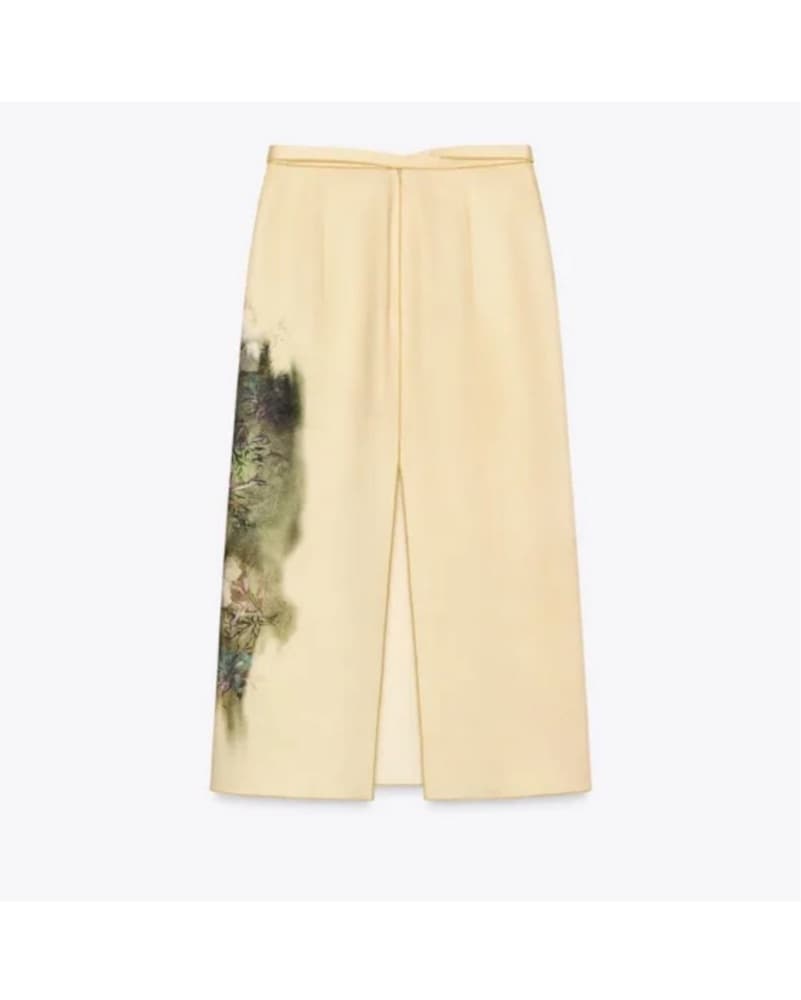 Zara Floral Midi Skirt - Image 6