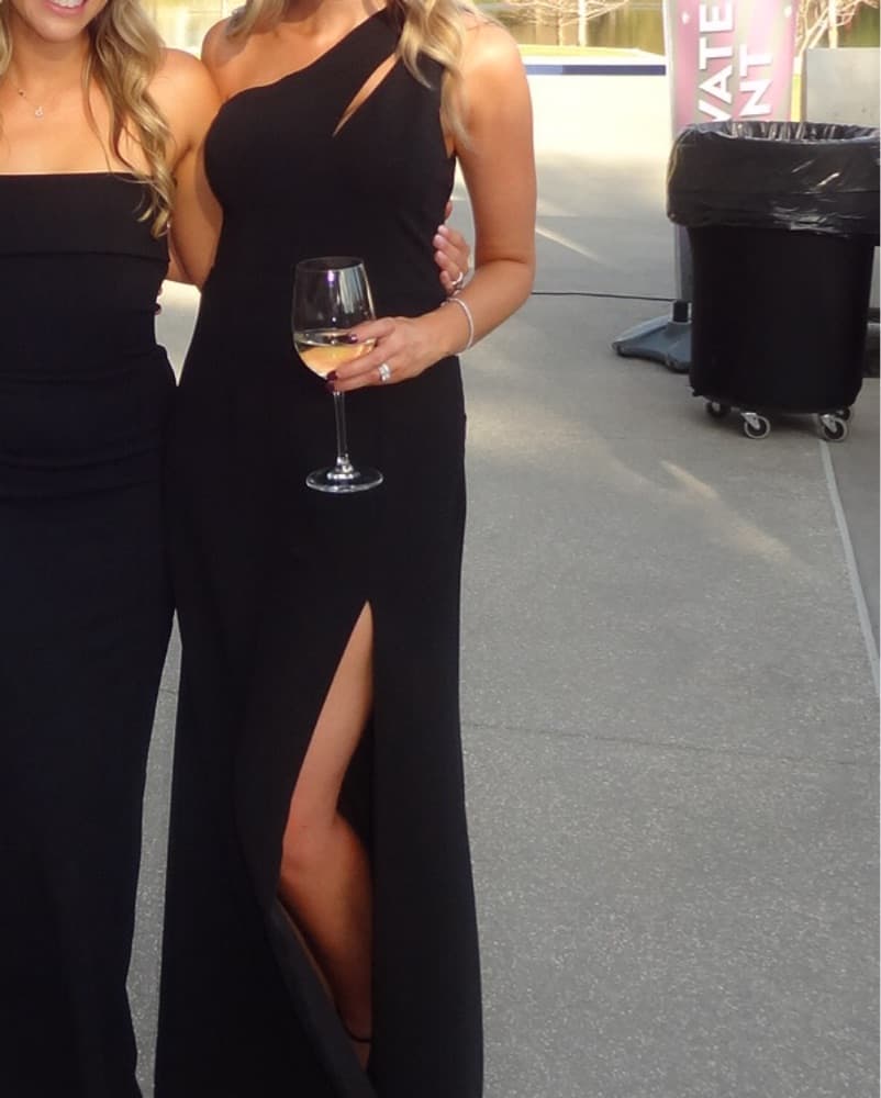 Black Formal Black Tie Gown - Lulu’s - Image 5