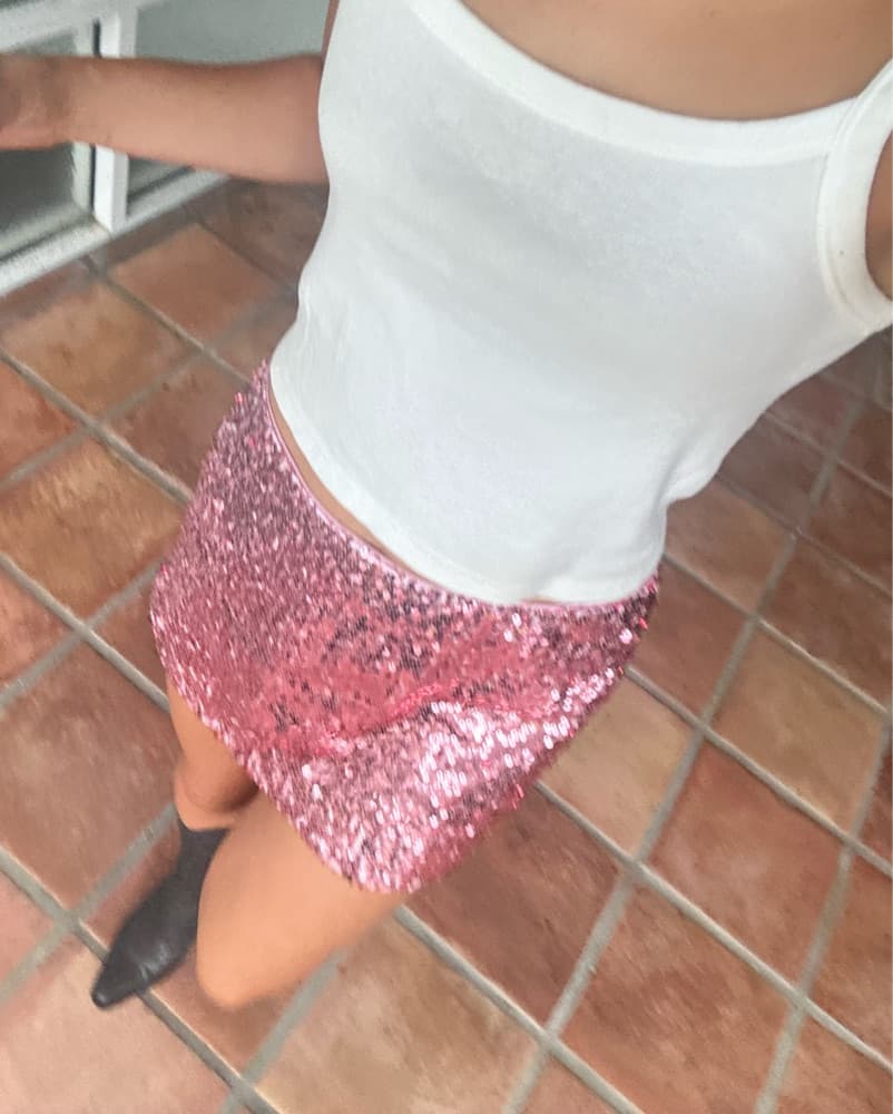Reformation Saviolla Sequin Skirt - Image 2