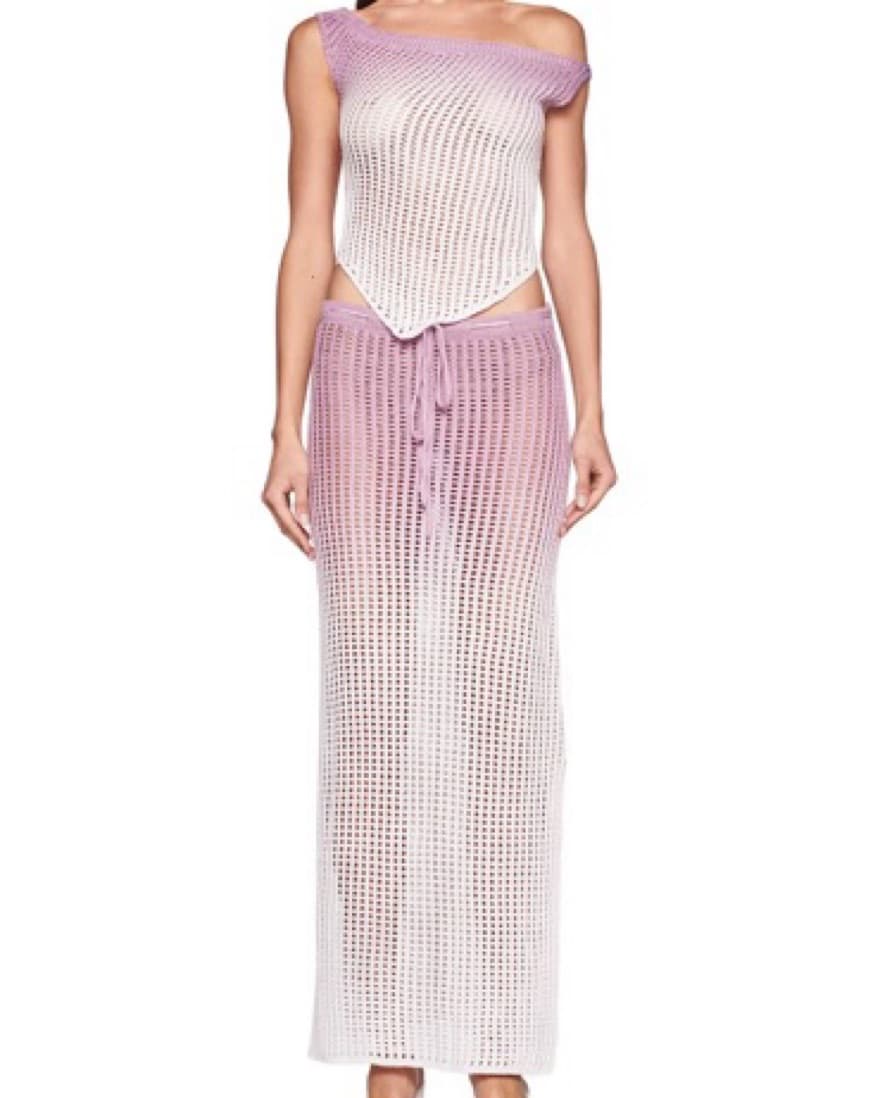 IAMGIA Crotchet Off Shoulder Top  - Image 1