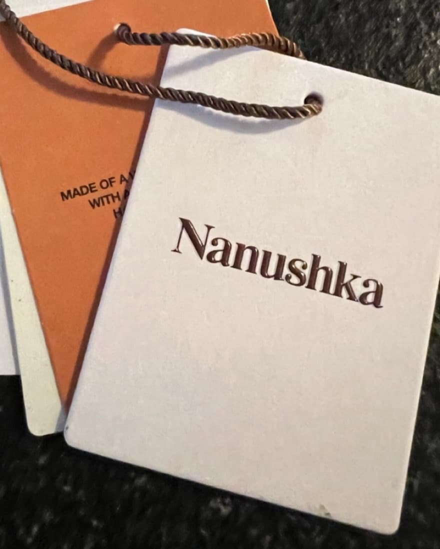 Nanushka One Shoulder Microdribble Dress - Image 4