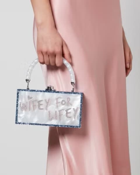 Sophia Webster Wifey For Lifey Clutch - Image 1