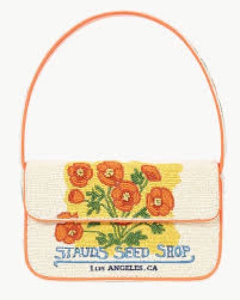 Staud california Poppy Beaded Bag - Image 1