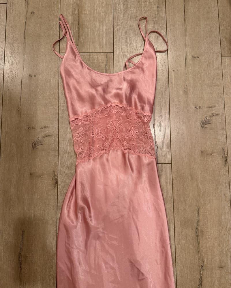Victoria Secret Lace Slip Dress - Image 1