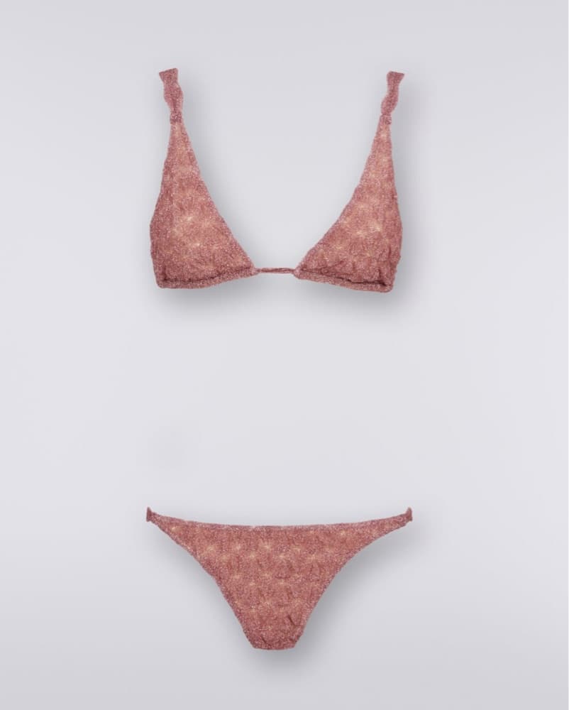 Missoni Leaf And Lamé Bikini - Image 6