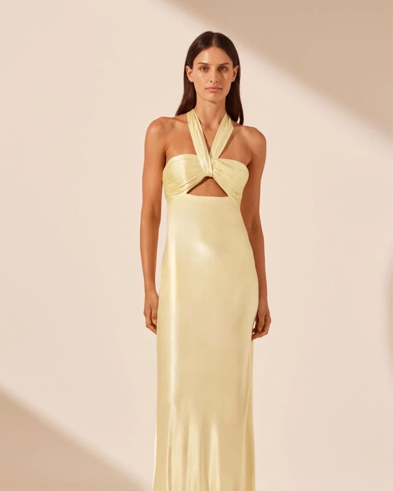 Shona Joy Ruched Maxi Dress - Image 4
