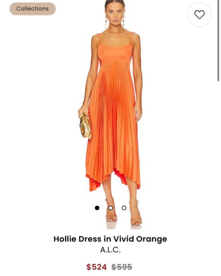 Orange ALC dress - Image 2