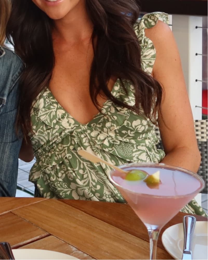 Green Floral Maxi Revolve  - Image 2