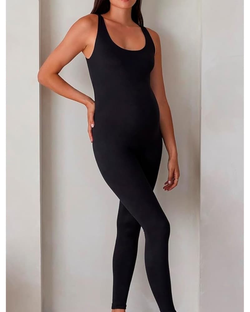 Maternity Bumpsuit Black Jumpsuit - Image 2