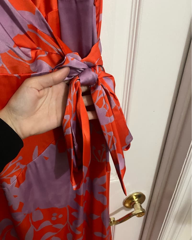 Hutch Floral Wrap Dress - Image 5