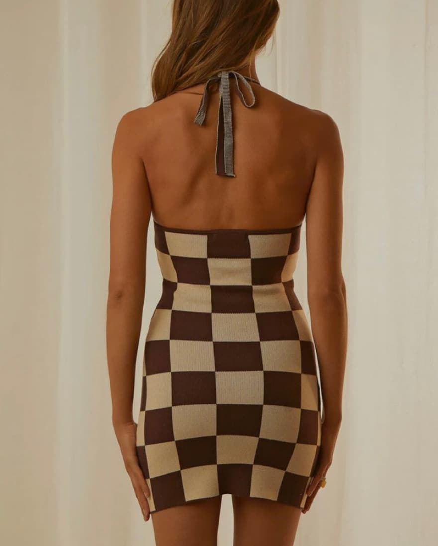 Peppermayo The Groove Knit Halter Dress  - Image 3