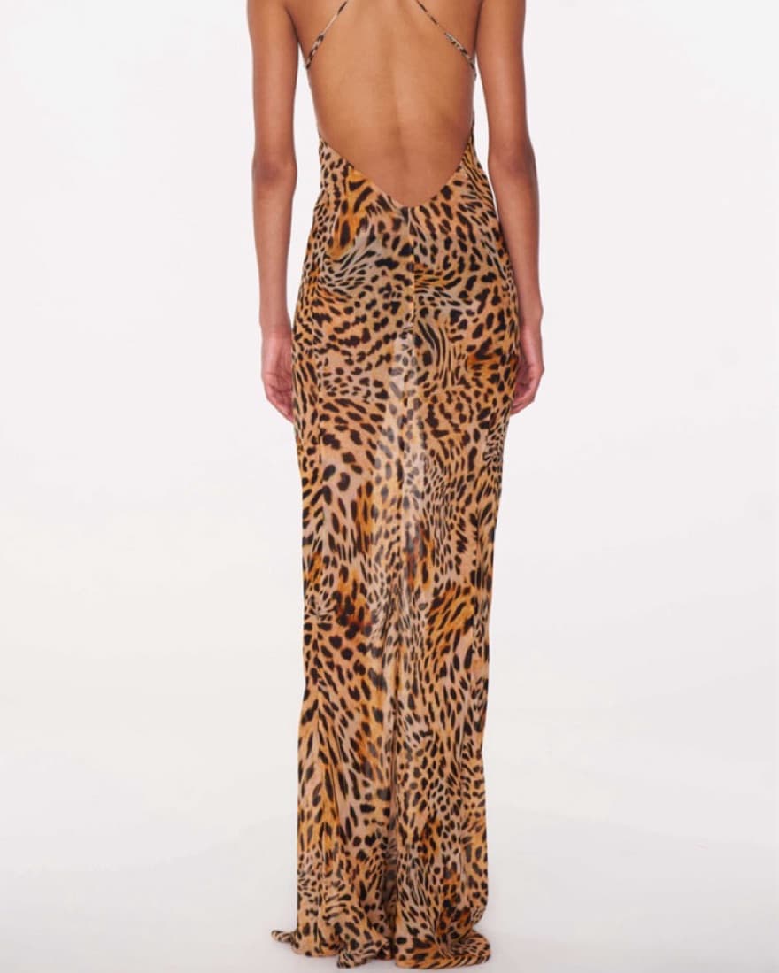 Rat & Boa Maxi Lepord Dress  - Image 3